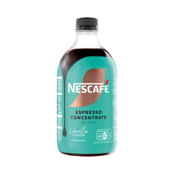 Nescafe Espresso Concentrate Style Vanilla Flavour, 16 Portionen, 500ml